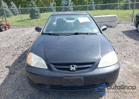2002 Honda Civic Ex z USA, uszkodzony, nr VIN 1HGEM22982L093399